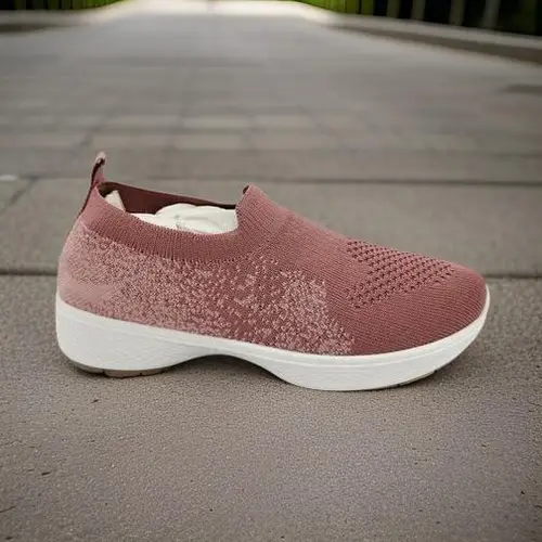 Dame sneakers elastik lilla - 40