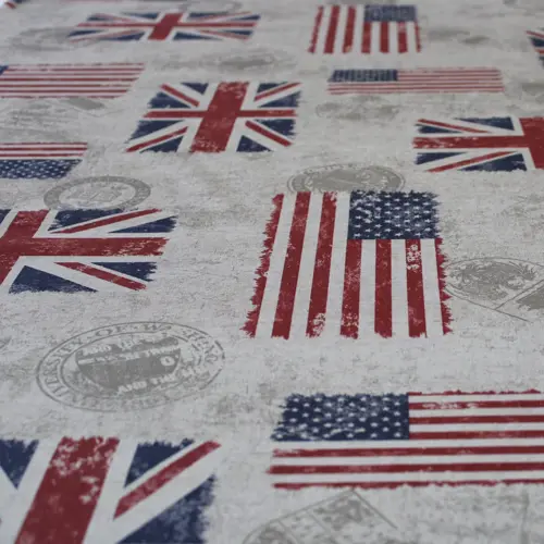 Dug - Union Jack & stars and stripes - 200 x 140 cm