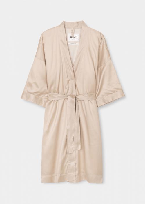 Aiayu - Bathrobe Silk  - M-l - Champagne