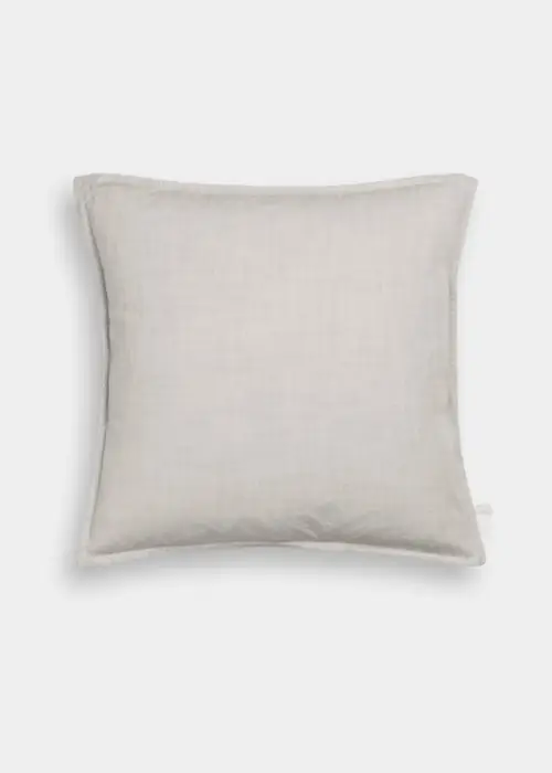 Aiayu - Aiayu Pillow Cotton Slub 50x50  - 50x50 Cm - Nature