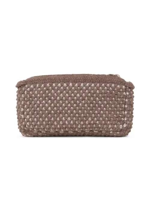 Aiayu - Aiayu Helen Classic Clutch Mix Brownie/salt - 14 X 25 Cm