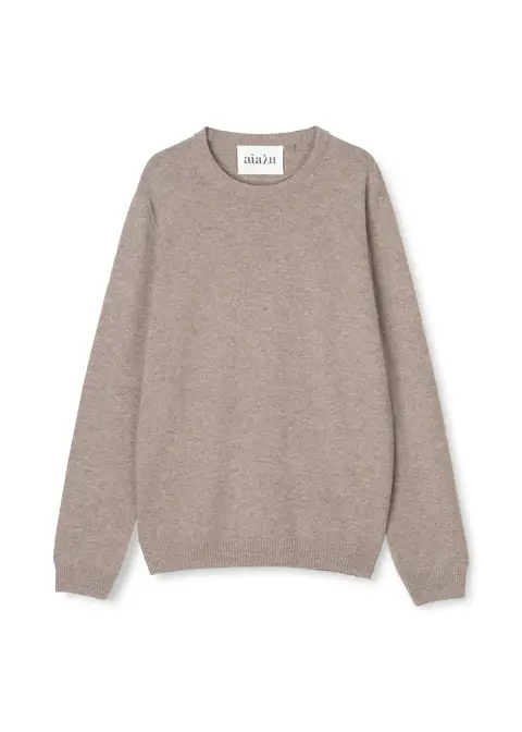 Aiayu - Aiayu Leonardo Cashmere Sweater  - S - Pure Grain