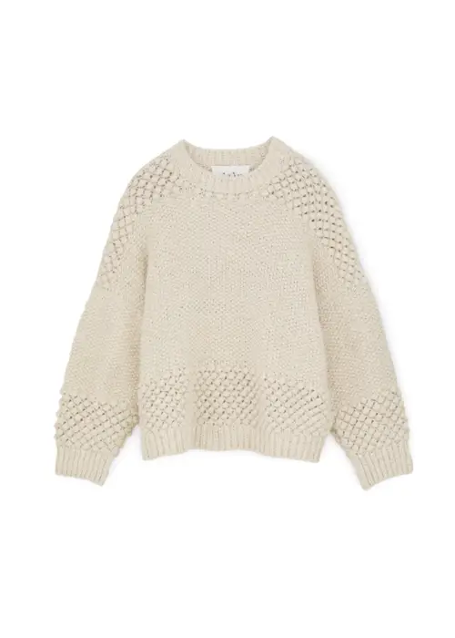 Aiayu - Aiayu Daniela Wool Sweater  - S/m - Pure Ecru