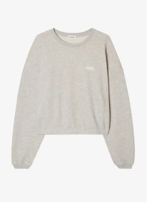 American Vintage Sweat Kodytown Polaire Chine