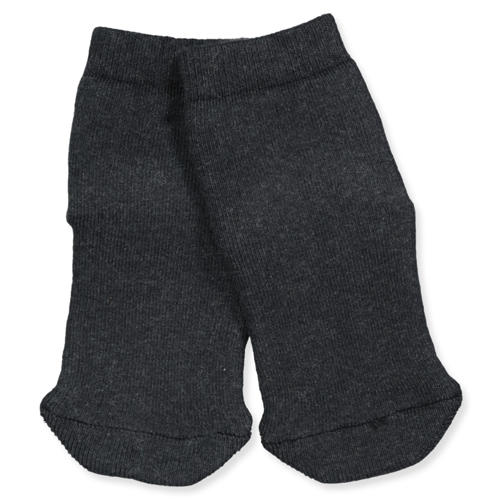 Dark grey non-slip strømper (17-19)