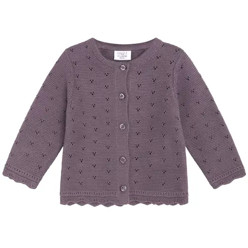 Organic HCCaren cardigan (18 mdr/86 cm)