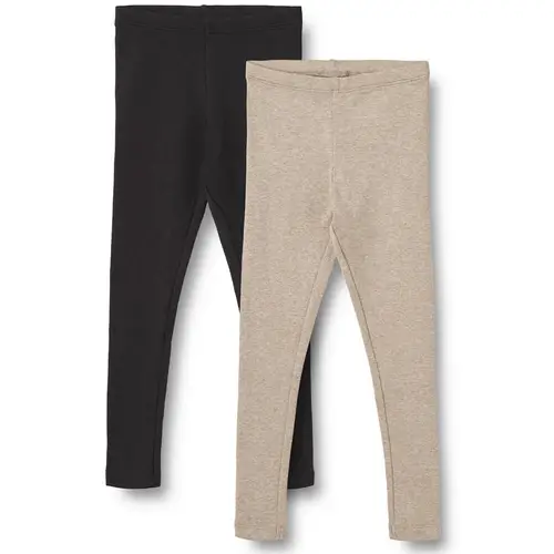 Maddy 2-pak rib leggings (5 år/110 cm)