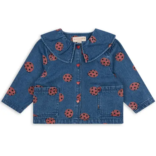 Organic Magot ladybug denimskjorte (3 år/98 cm)