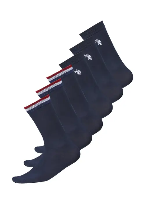 Malte 6-pack Strømper - U.S. Polo Assn - Herre - 39/42