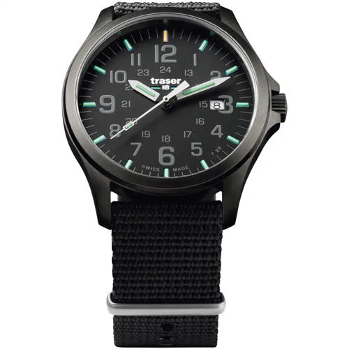 P67 Officer Pro GunMetal Black H3 armbåndsur