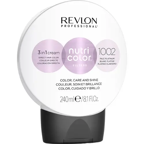 Revlon Nutri Color Filters 1002 Pale Platinum 240ml