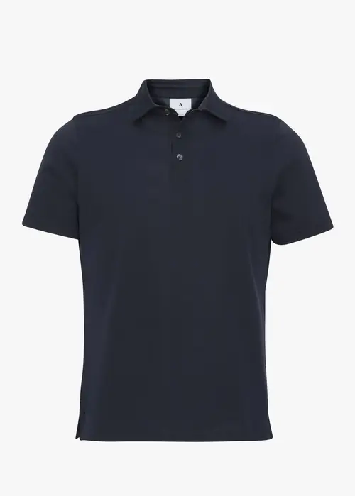 Pique Polo Shirt, Dark Sapphire - Str: XL - Cotton