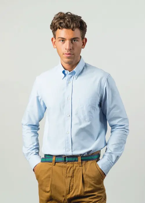 The Blue Oxford Shirt - Str: S