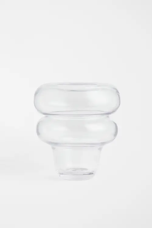 H&m Home Lille Glasvase Transparent I størrelse Onesize