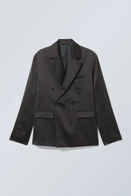 Weekday Roberto Klassisk Blazer Sort, Blazere. Farve: Black I størrelse 48