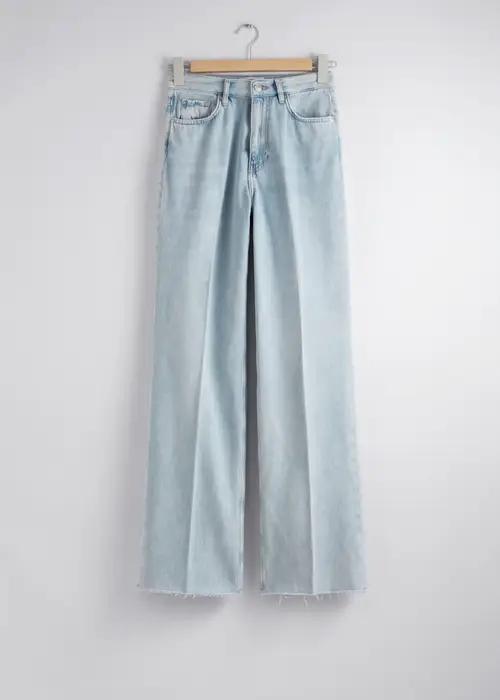 & Other Stories Jeans Med Lige Ben, Straight jeans. Farve: Light blue 011 I størrelse W 28