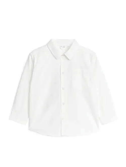 Arket Oxford Shirt White, T-shirts & Tanktoppe I størrelse 122