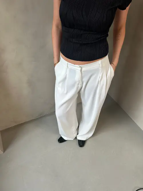 Frida Pants - White