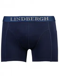 Lindbergh 3pak underbukser/boksershorts i navy til herre M Navy