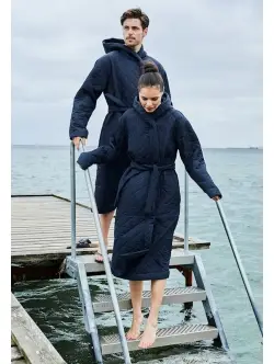 JBS of Denmark udendørs kåbe i navy, unisex M/L Navy