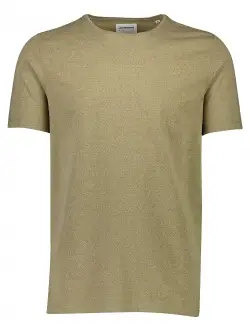 Lindbergh T-shirt i grøn/ lt army mix til herre M Grøn