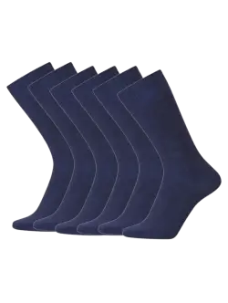 Iz sock 6pak Copenhagen premium uld strømper i navy | Ultra Soft 38 - 40