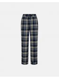 JBS Of Denmark flannel ternet pyjamasbukser i multifarvet til kvinder S Multifarvet