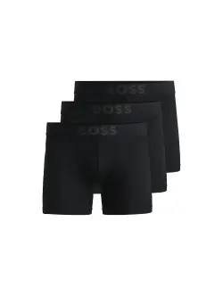 BOSS 3-pak active boksershorts i sort til herre Sort M