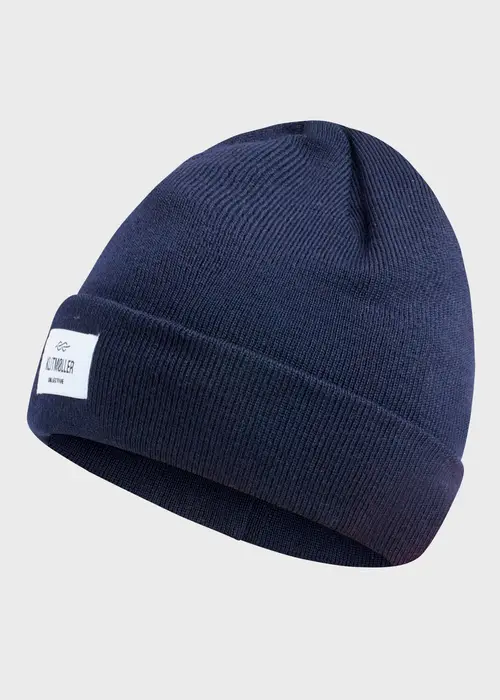 Klitmøller Collective - Kids fine merino beanie - Navy - One size