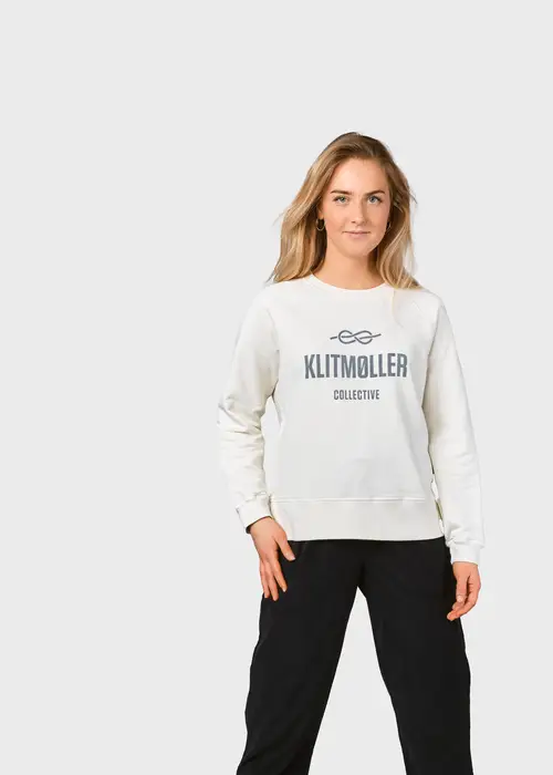 Klitmøller Collective - Maja logo crew - Cream - S