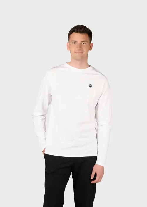 Klitmøller Collective - Linus LS tee - White - M