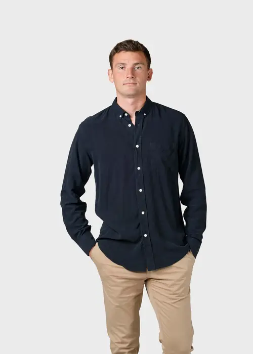 Klitmøller Collective - Justin shirt - Navy - S