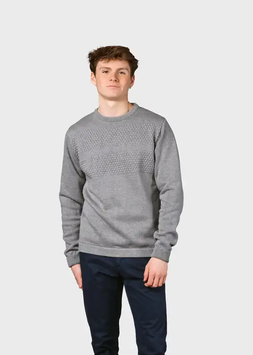 Klitmøller Collective - Herbert knit - Light grey - S