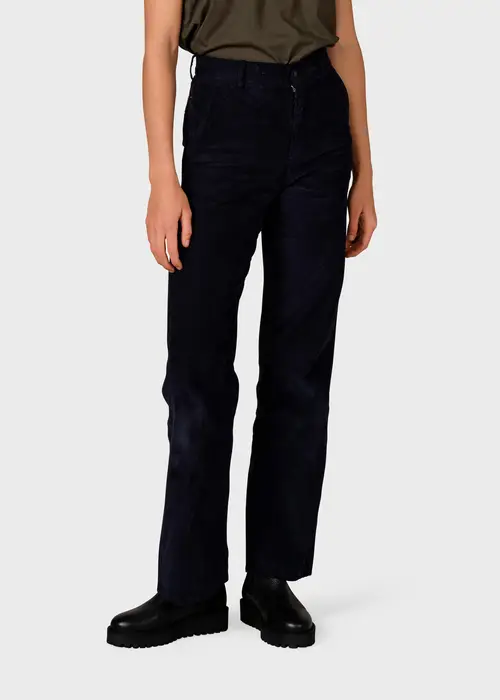 Klitmøller Collective - Lone corduroy pants - Navy - 28