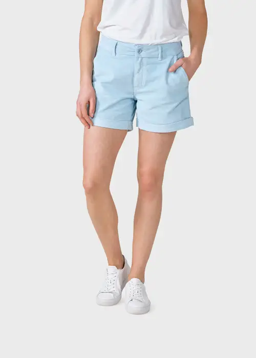 Klitmøller Collective - Bella cord shorts - Light blue - 31