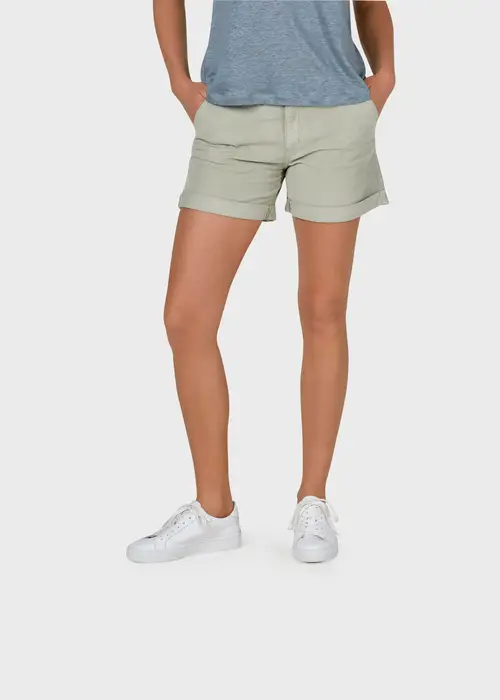 Klitmøller Collective - Bella cord shorts - Sage - 27