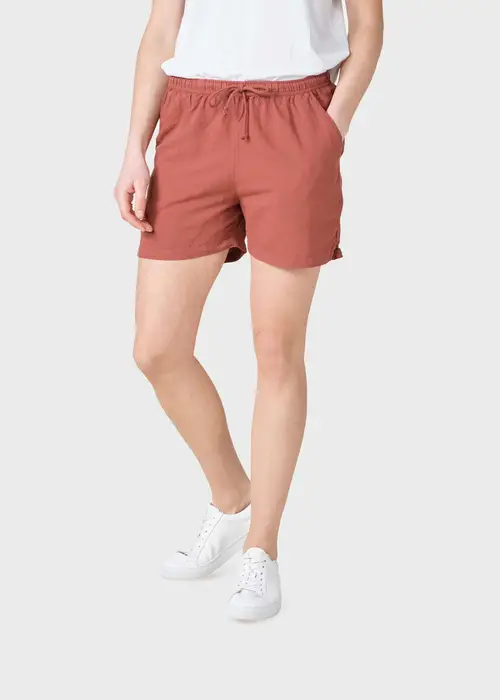 Klitmøller Collective - Abby shorts  - Terracotta - M