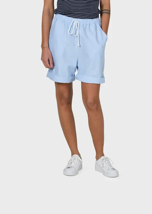 Klitmøller Collective - Sidse shorts - Blue melange - XXL