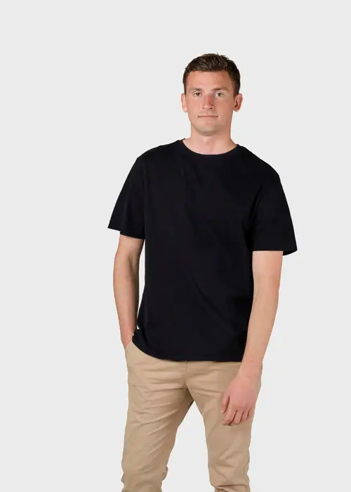 Klitmøller Collective - Mens boxy tee - Black - S