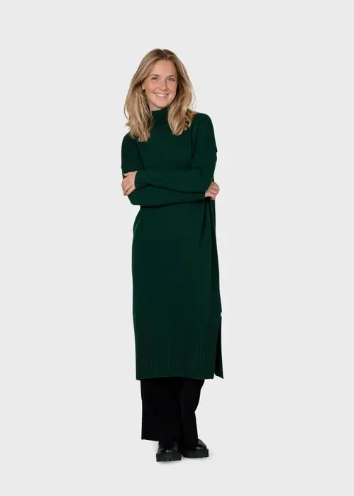 Klitmøller Collective - Gro knit dress  - Moss Green - S