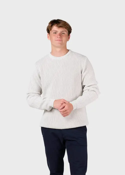 Klitmøller Collective - Vilius knit - Cream melange - XL