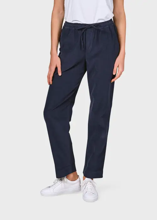 Klitmøller Collective - Nicoline corduroy pants - Navy - S