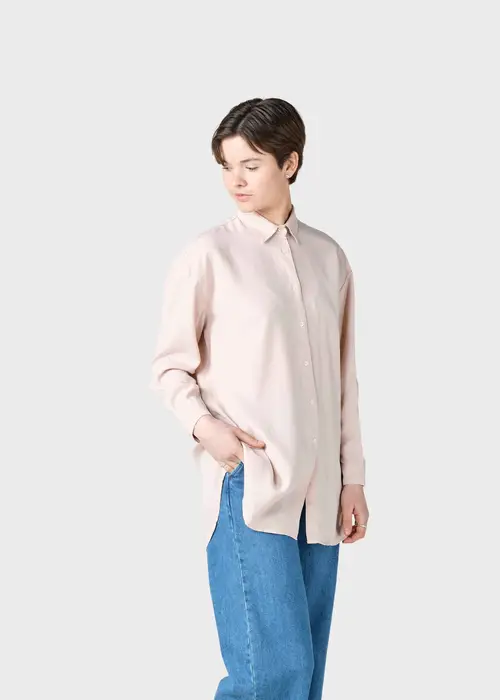 Klitmøller Collective - Ofelia lyocell shirt  - Rose - M