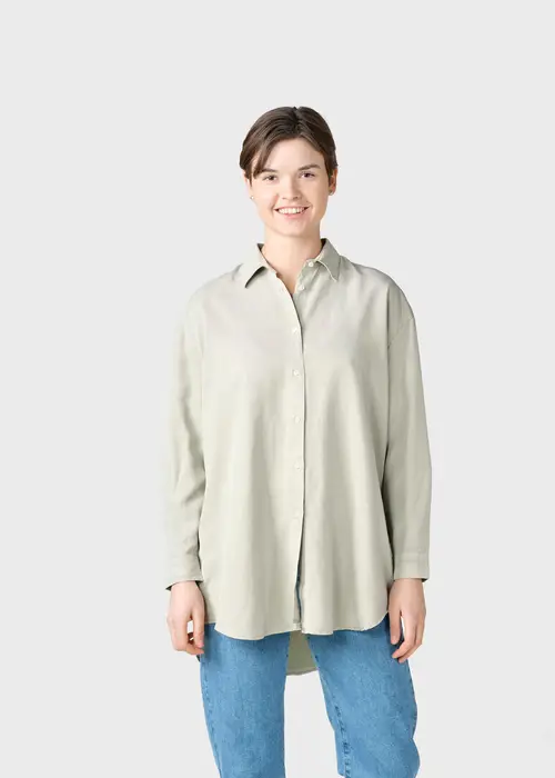 Klitmøller Collective - Ofelia lyocell shirt  - Sage - XS