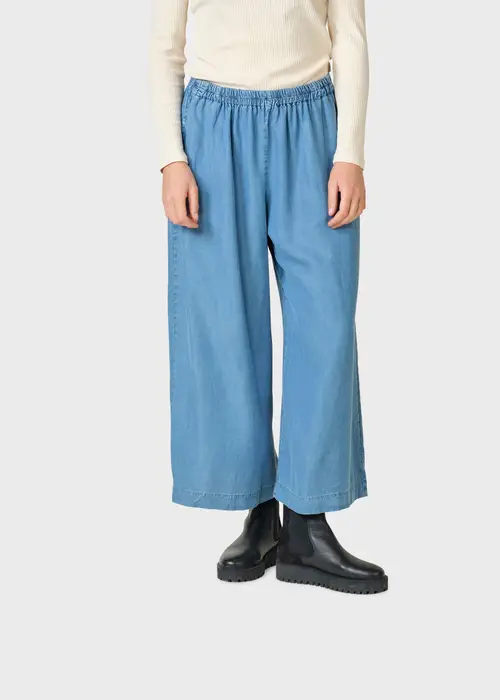 Klitmøller Collective - Leonora pants - Light blue chambrey - L