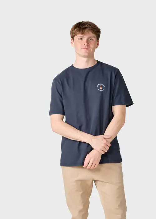 Klitmøller Collective - Marlon tee  - Navy - L