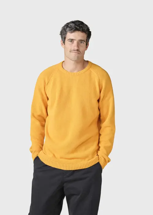 Klitmøller Collective - Ole knit - Warm yellow - M