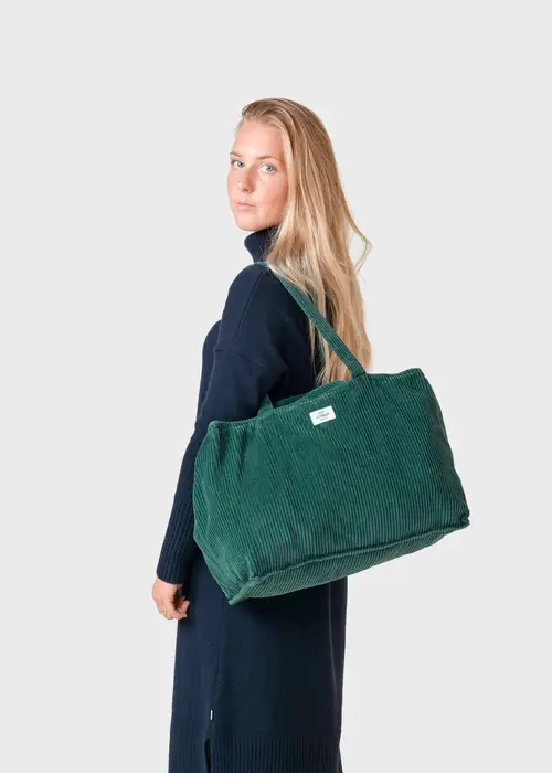 Klitmøller Collective - Beach bag cord - Moss Green - One size