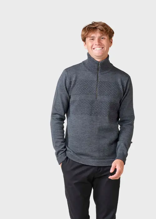 Klitmøller Collective - Viggo knit  - Anthracite - S