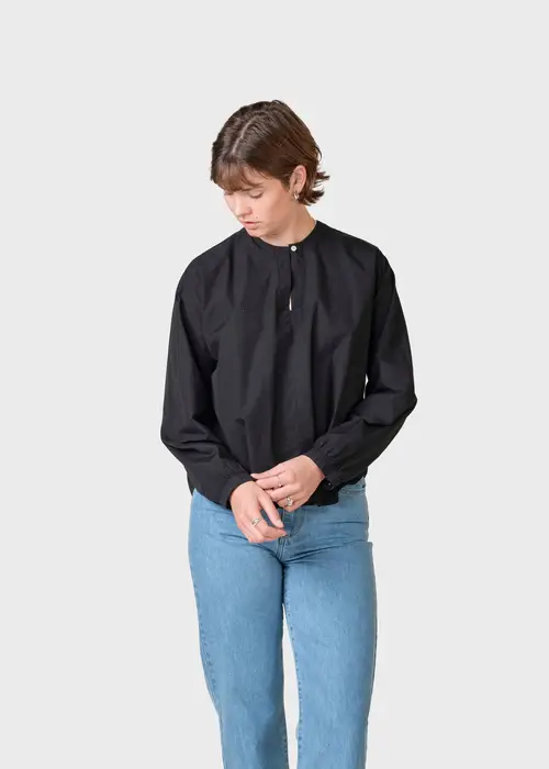 Klitmøller Collective - Alma polin shirt - Black - M